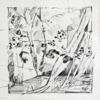 CATHERINE WELD - Study for beneath the Trees 2 - pencil on paper - 25 x 15 cm - €90