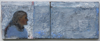 CHRISTINE THERY - Limestone and Lace - oil on canvas - diptych 35 x 91 cm - €2200