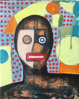 PAUL FORDE CIALIS - It's a big dark town - acrylic on canvas - 50 x 40 cm - €350