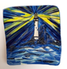 ETAIN HICKEY - Fastnet Rock at Night - ceramic - 20 x 21 cm - €220