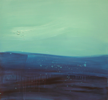 HELEN O'KEEFFE - The Deep Blue II - oil on board - part 2 of trypticth - €900 for all 3