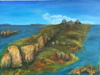 PEGGY TOWNEND - Picnic Island - acrylic - 46 x 62 cm - €395
