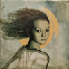 FIONA WALSH - I am that and always will be - oil on canvas - 40 x 40 cm - €500