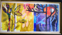 ALYN FENN - Forest 1 - mixed media on paper - 32 x 59 cm -€180 - SOLD