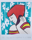 AYELET LALOR  - Your call is important - screenprint 1/7 - €85