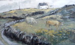 CHRISTINE THERY - End of the Road, Long Island - oil on canvas - 61 x 101 cm - €1800