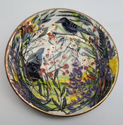 ETAIN HICKEY - Hare and Bird - ceramic - 18 cm - €140 - SOLD