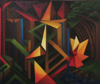 KYM LEAHY - Forest Paths - acrylic on canvas - 25 x 30 cm - €750