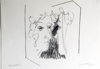 DAVID SEEGER - Eye Contact 2 - pen on paper - 28 x 42 cm - €550