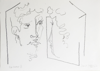 DAVID SEEGER - Eye Contact 3 - pen on paper - 28 x 42 cm - €550