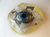 DAVID SEEGER - See "Mind's Eye Yellow" - ceramic - 32 cm wide - €800