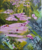 HELEN O'KEEFFE - Sea Pinks 2 - oil on canvas - 31 x 25 cm - €350