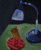 ANNA BARDEN - Yellowcup - love story 2 - oil on paper - 34 x 28 cm - €850
