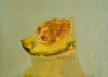 MOLLIE DOUTHIT -Toast - oil on canvas - 16 x 21 cm - €700
