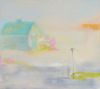 HELEN O'KEEFFE - Soft Day Long Island - oil on canvas - 69 x 76 cm - €1200 - SOLD